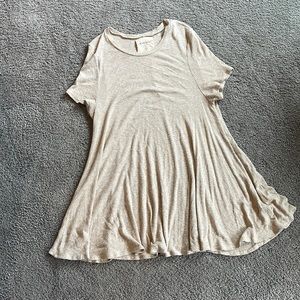 Tan/cream tunic
